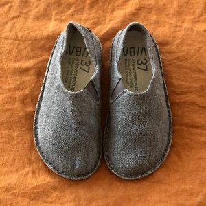 **NEW** VIBAe Zuma Grey Linen Shoes - sustainable footwear